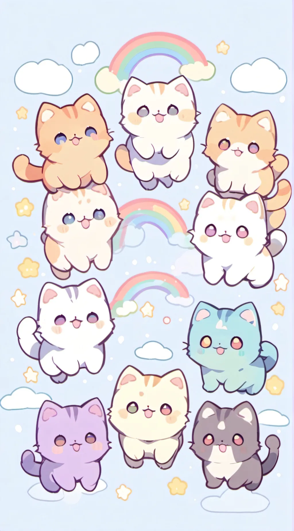 ai character: uwu cat daycare background