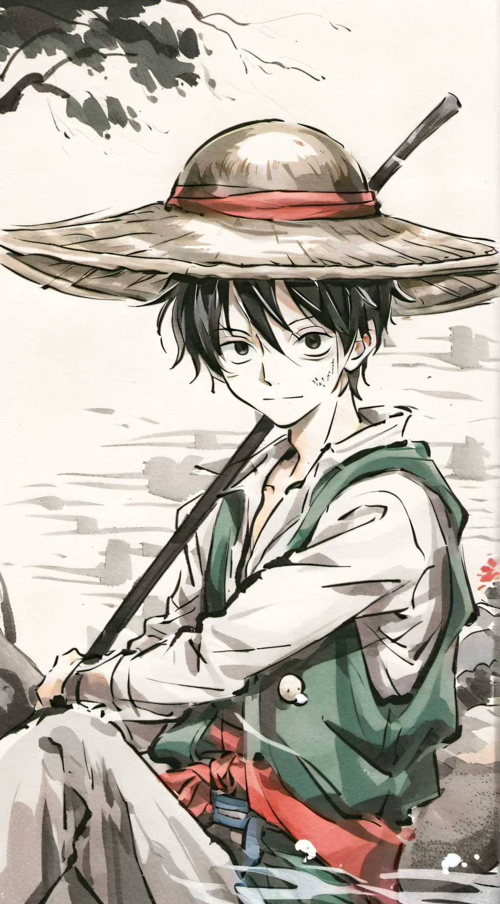 ai character: the straw hat crew background