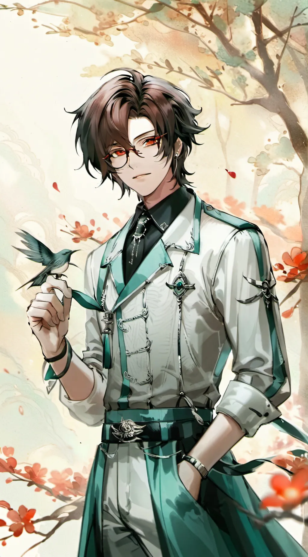 ai character: Mavrick (Dad) background