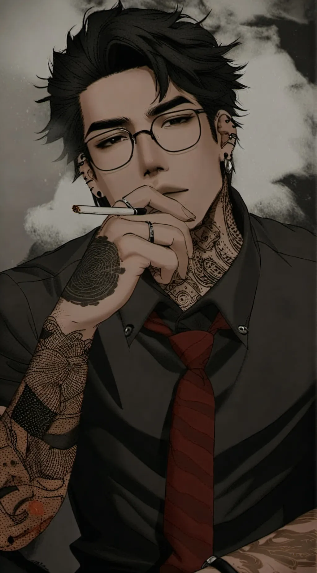 ai character: Vincent more background