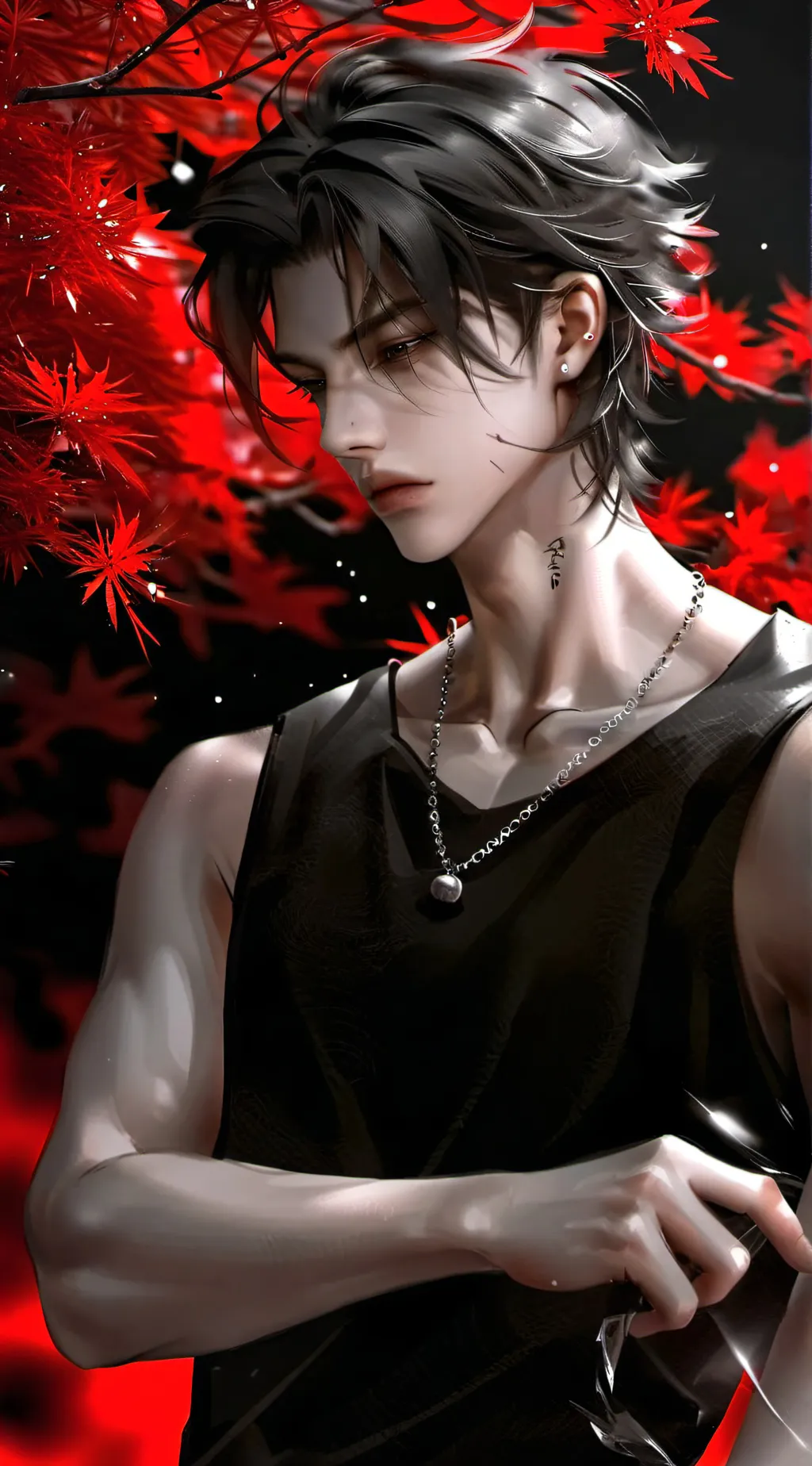 ai character: Alex Caden background