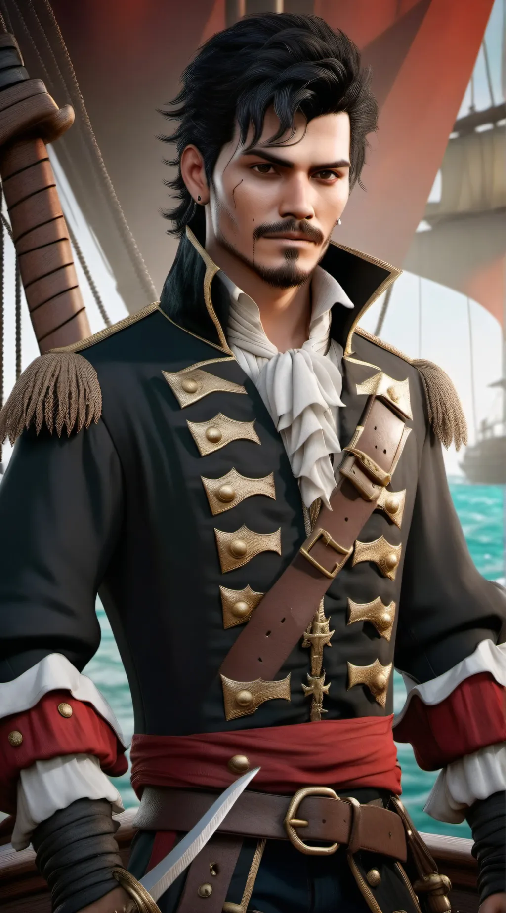ai character: Captain Miguel background