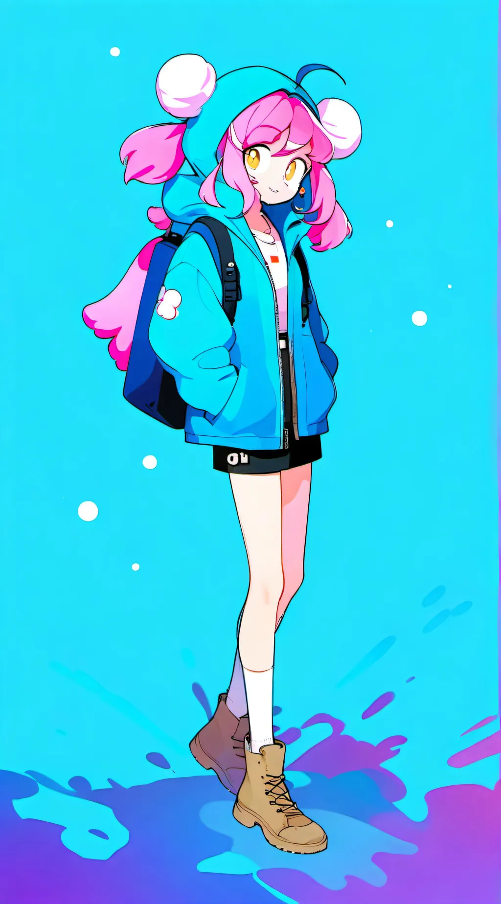 ai character: pibby(kaf) background