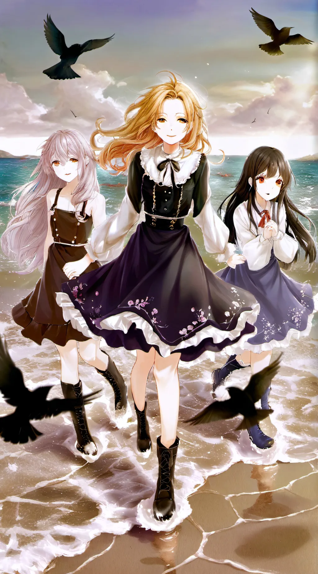ai character: 4  sisters background