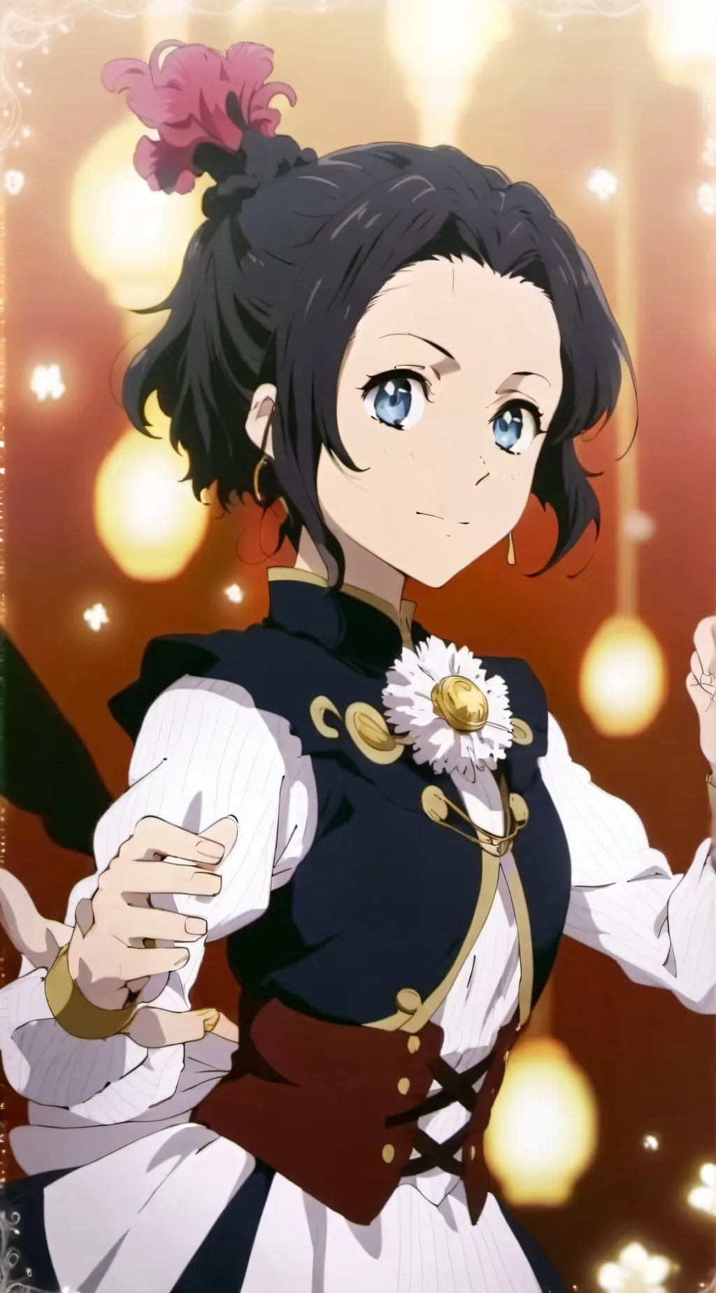 ai character: Charmy  background