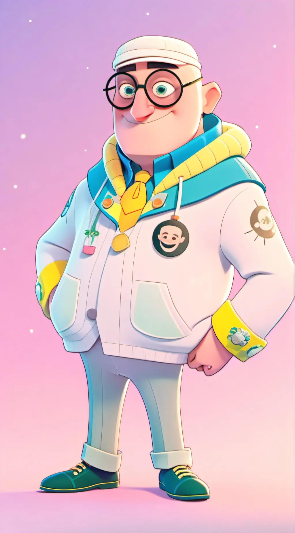 ai character: gru background