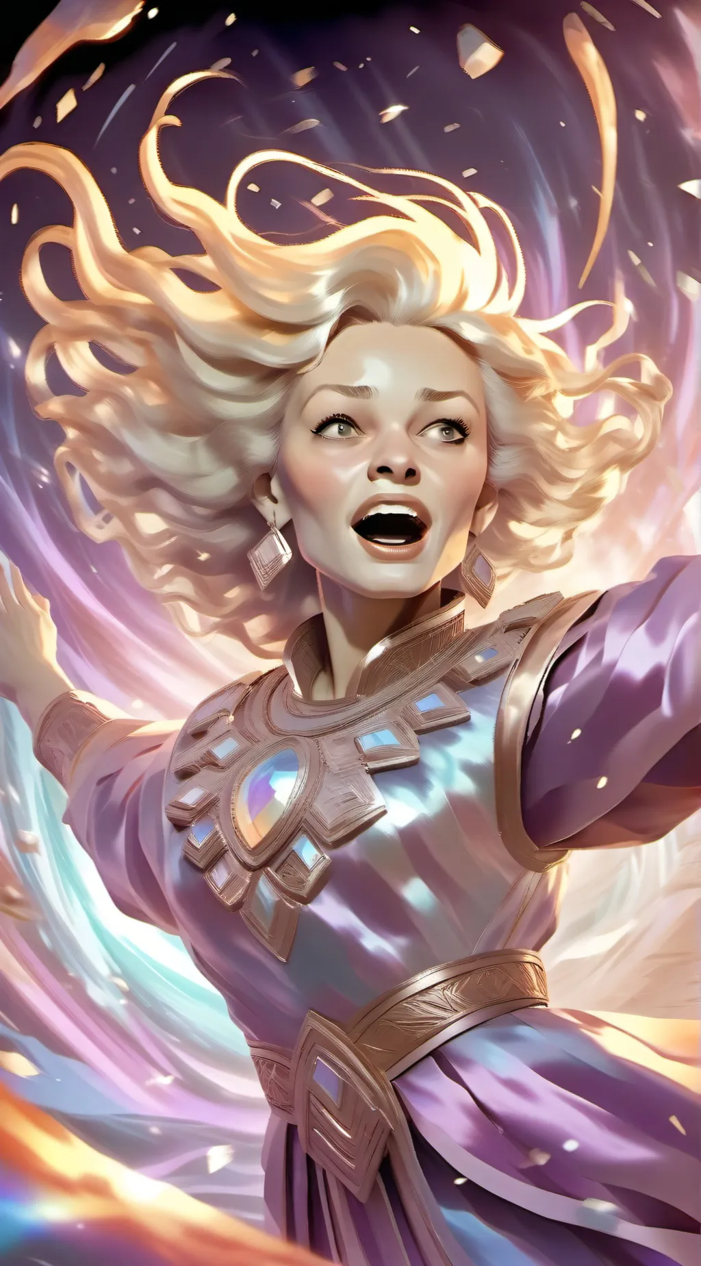 ai character: KAREN background