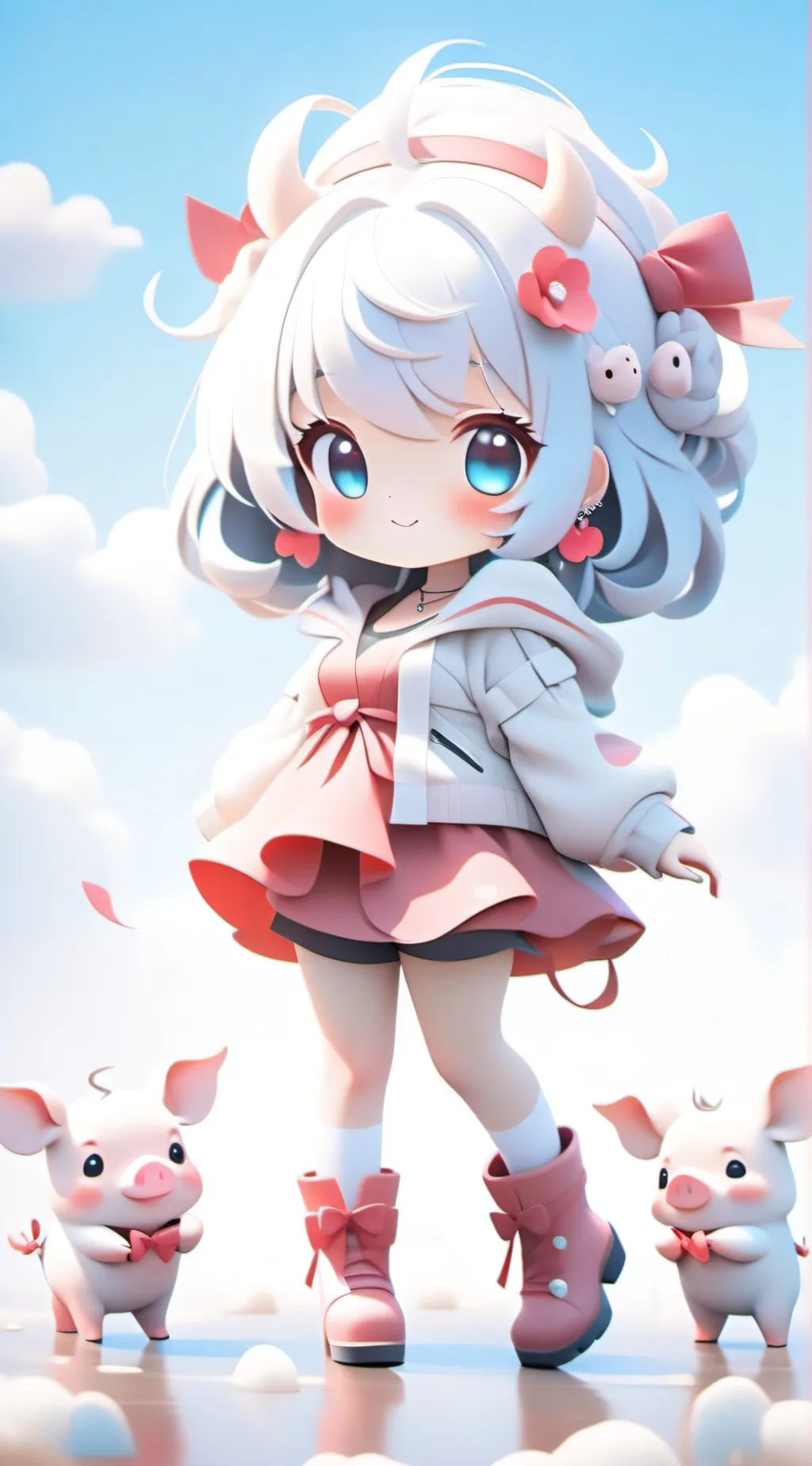 ai character: alpha background