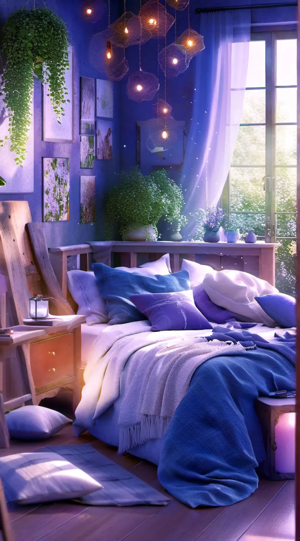 ai character: Sleeping issues background
