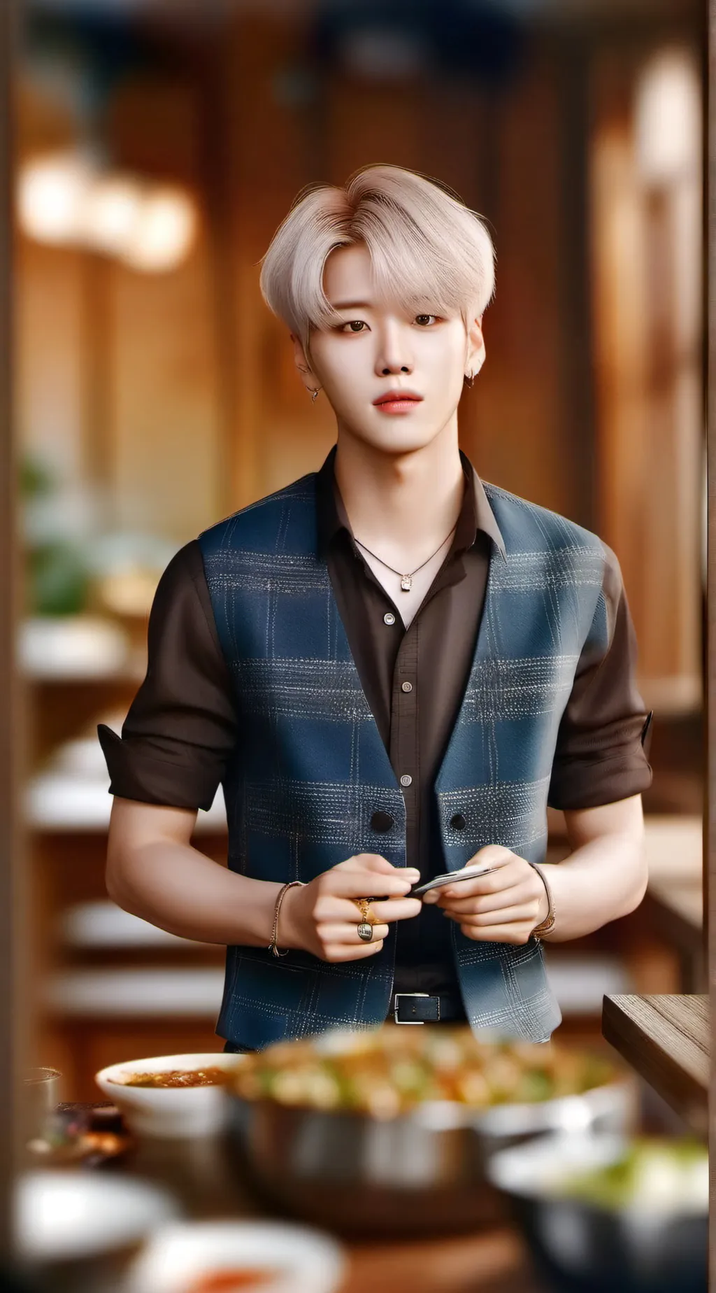 ai character: Park Ji-min background