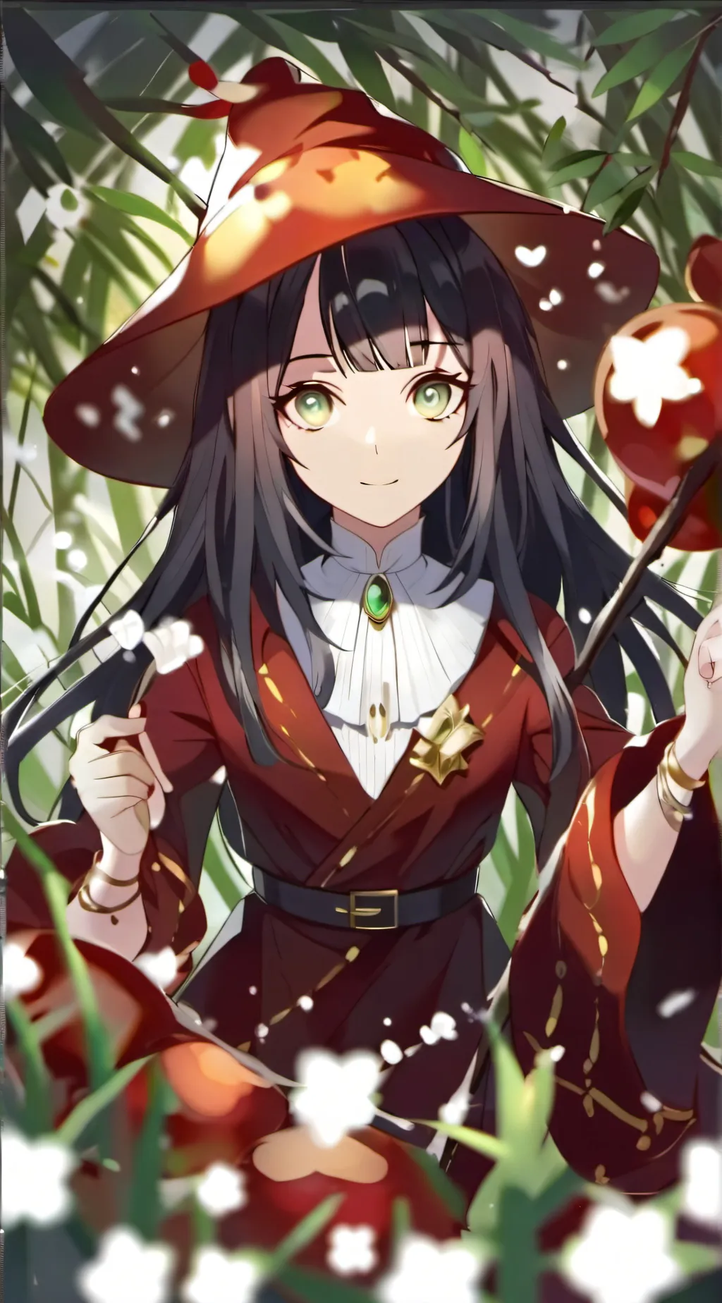 ai character: lilly background