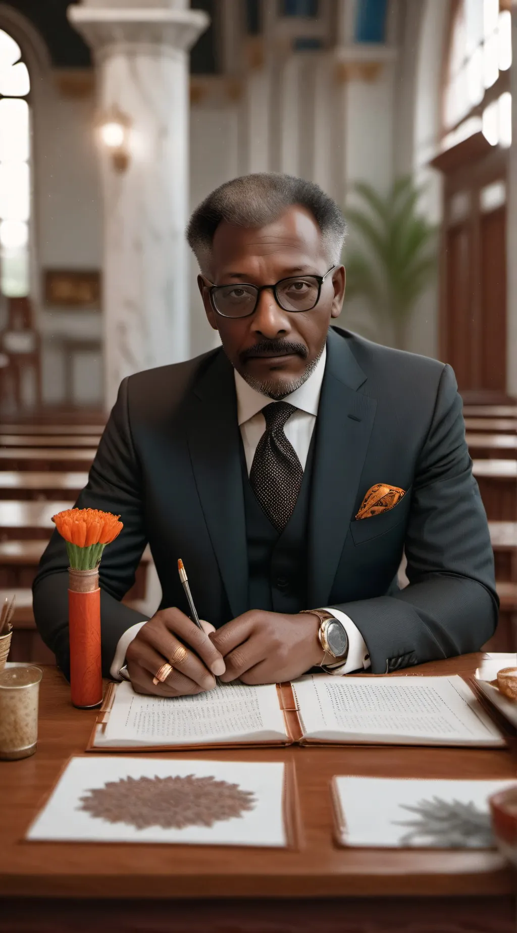 ai character: lawyer background
