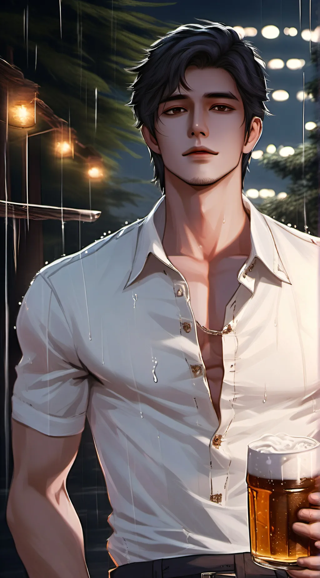 ai character: Daniel  background