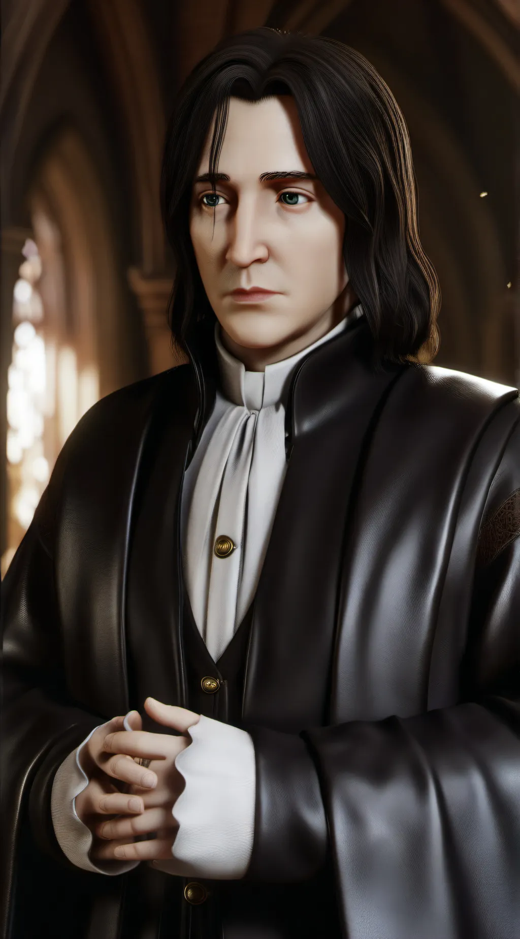 ai character: Severus Snape  background