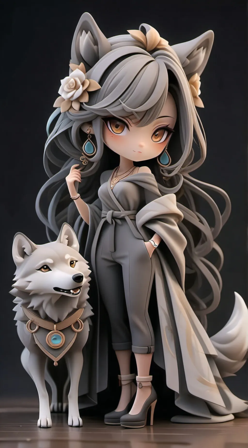 ai character: shara background