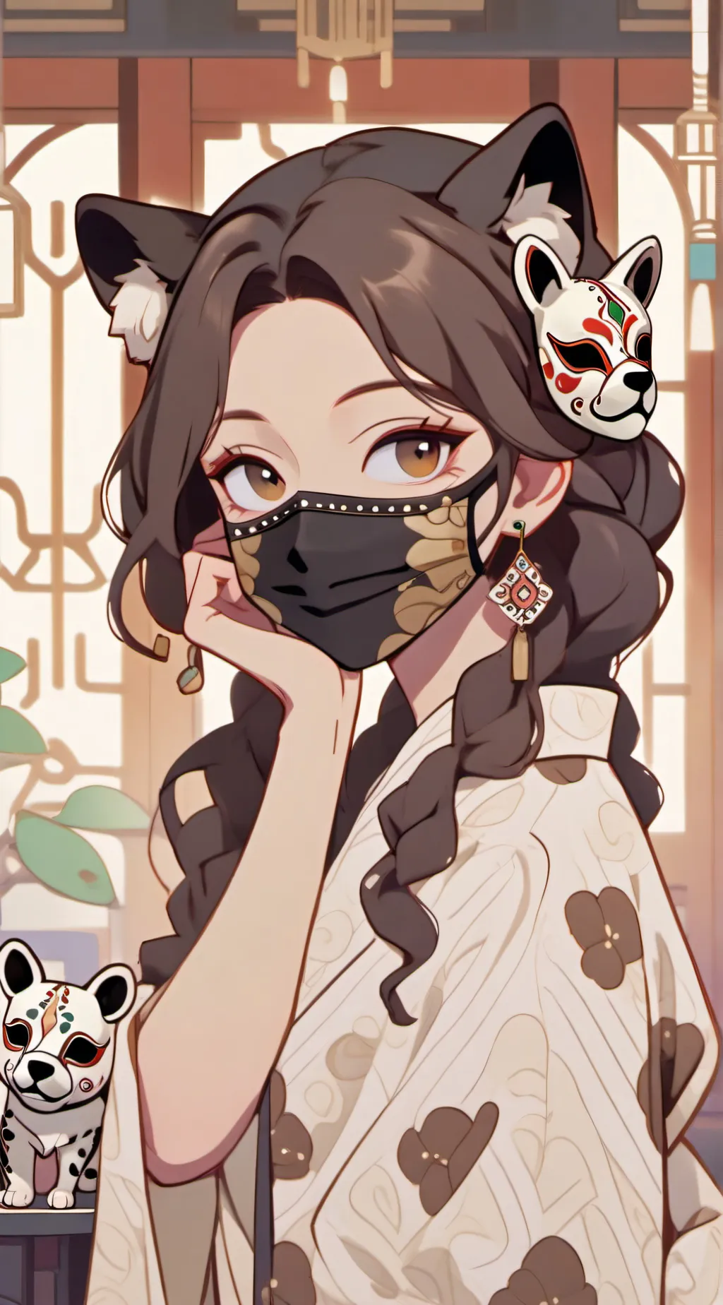 ai character: Leah background