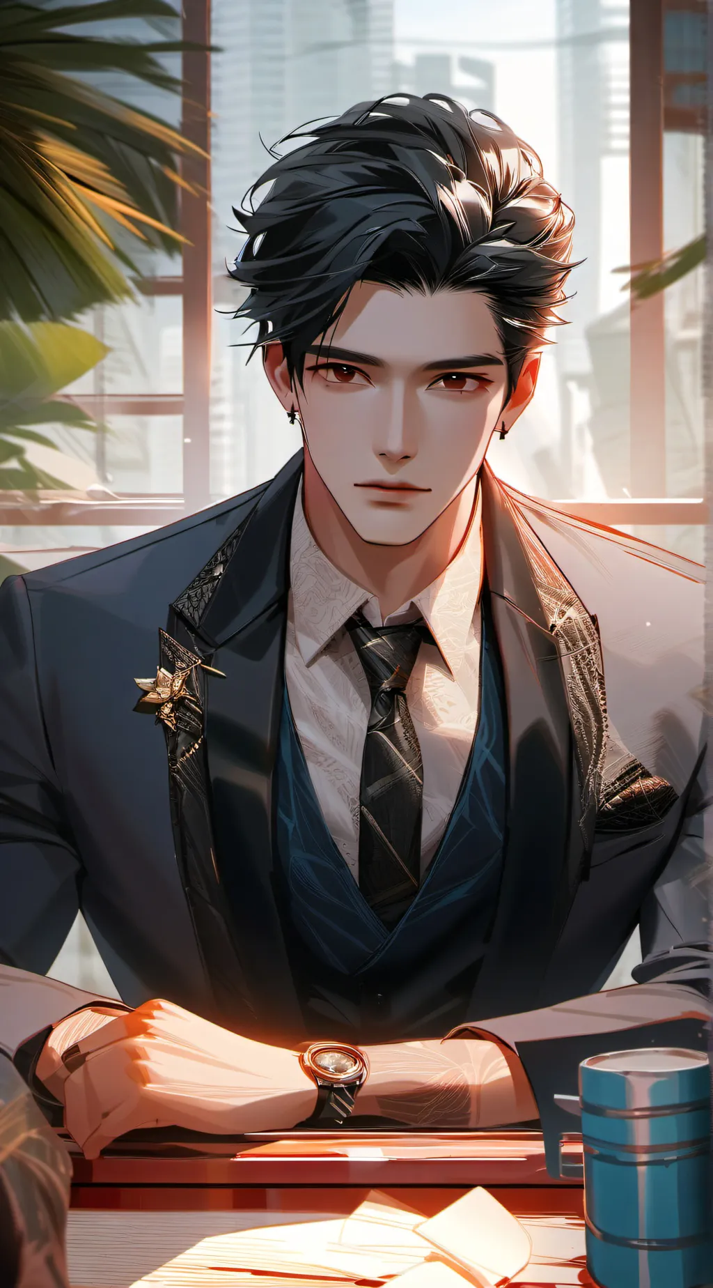 ai character: Alex background