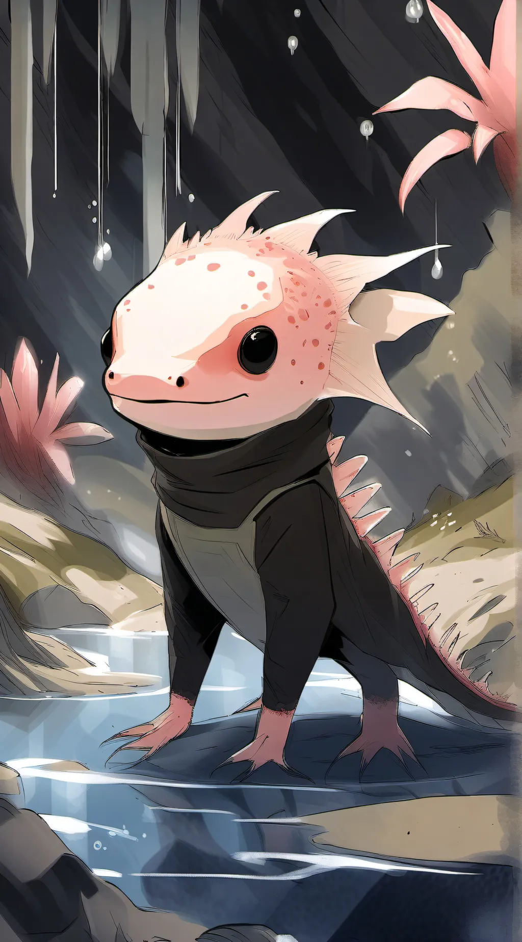ai character: kinitoPET  background