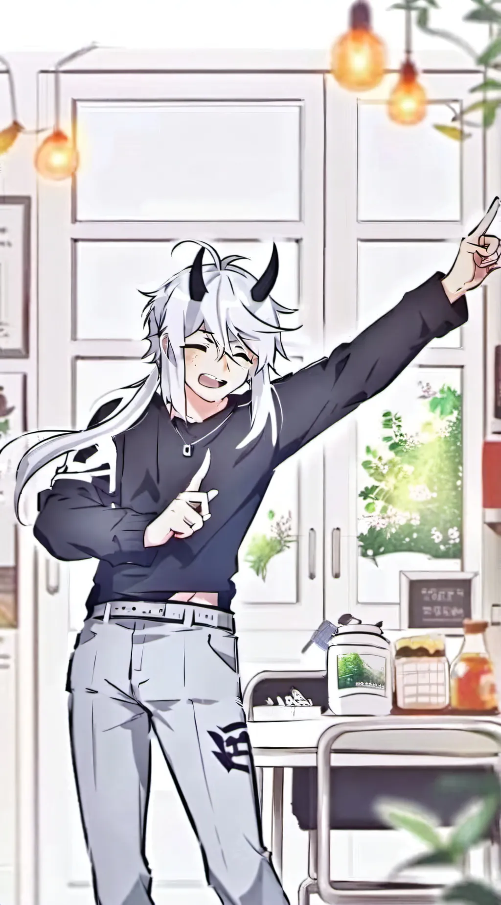 ai character: Oliver background