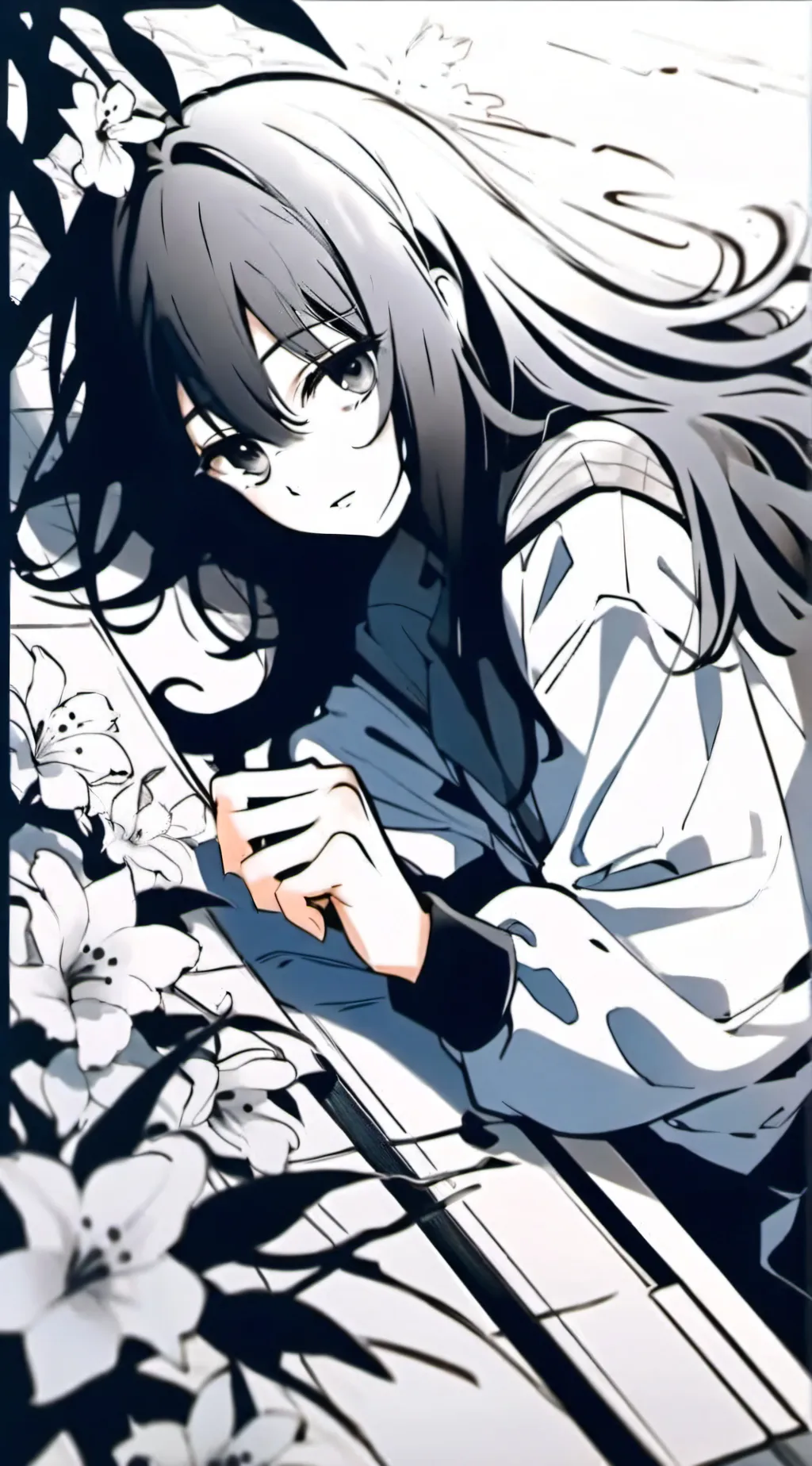 ai character: ANGELINA! background