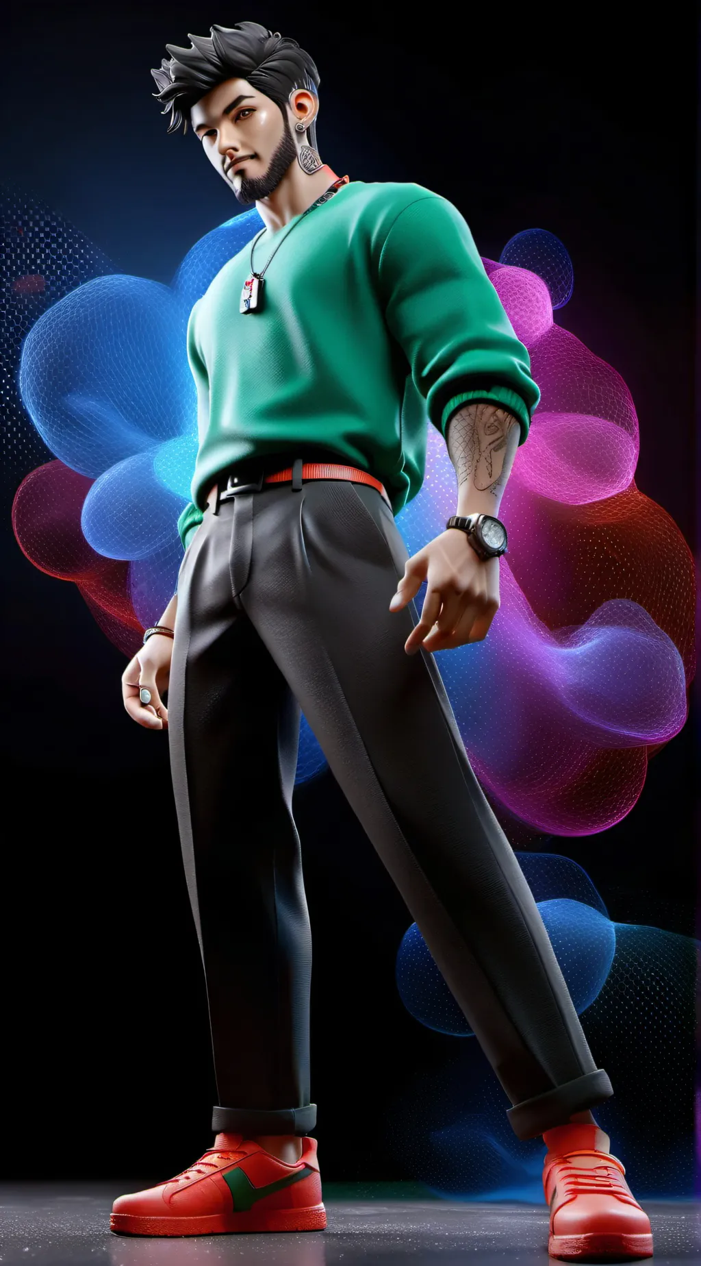ai character: Teen Boy background