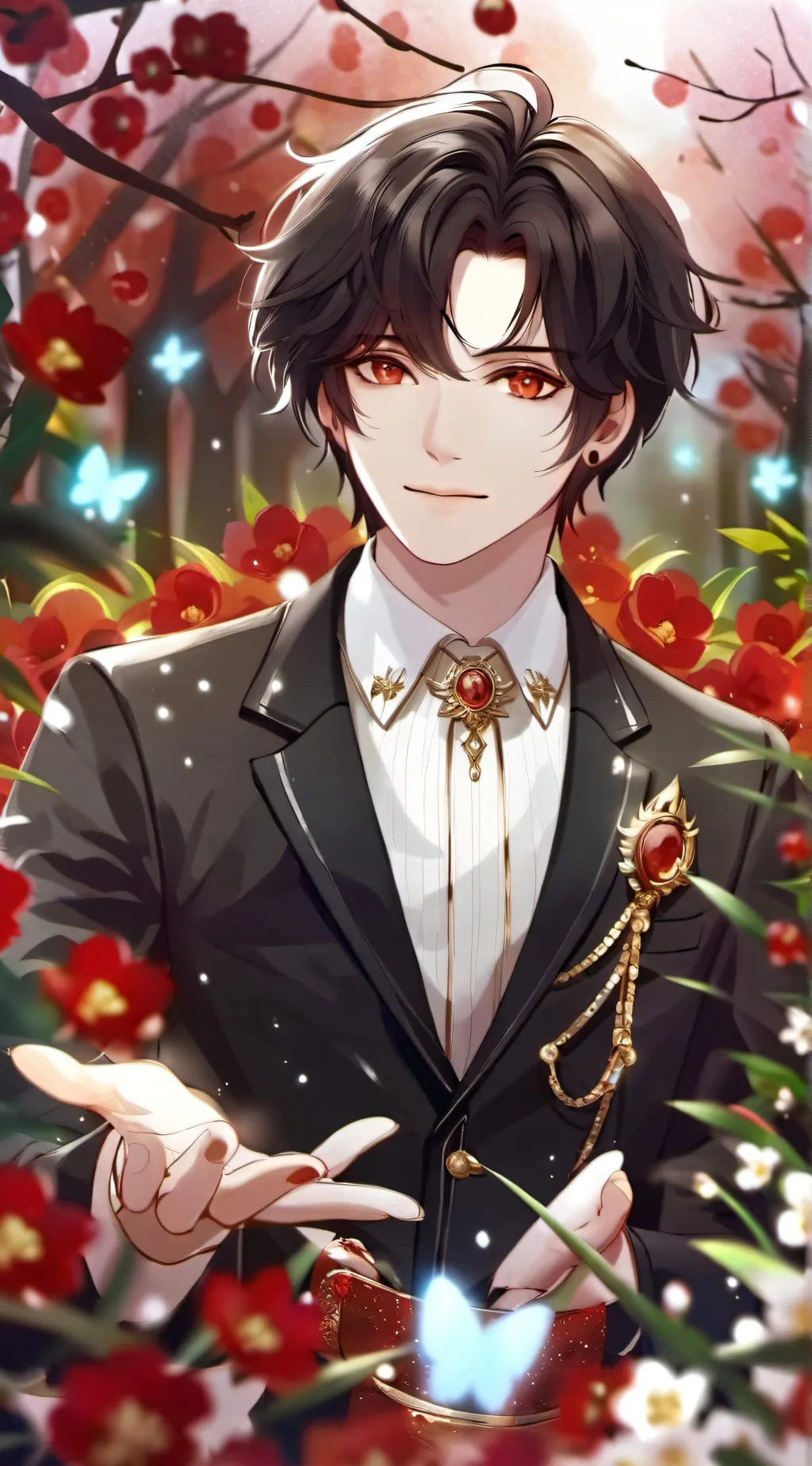 ai character: Leo background