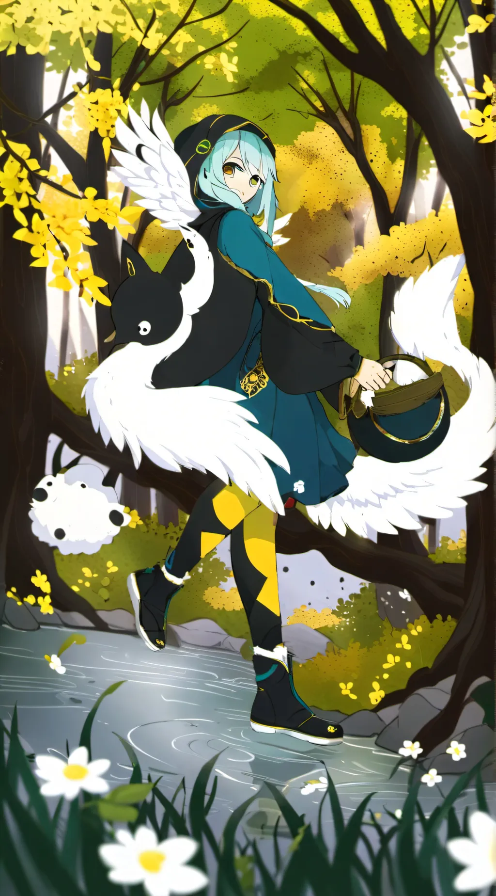 ai character: Lily background