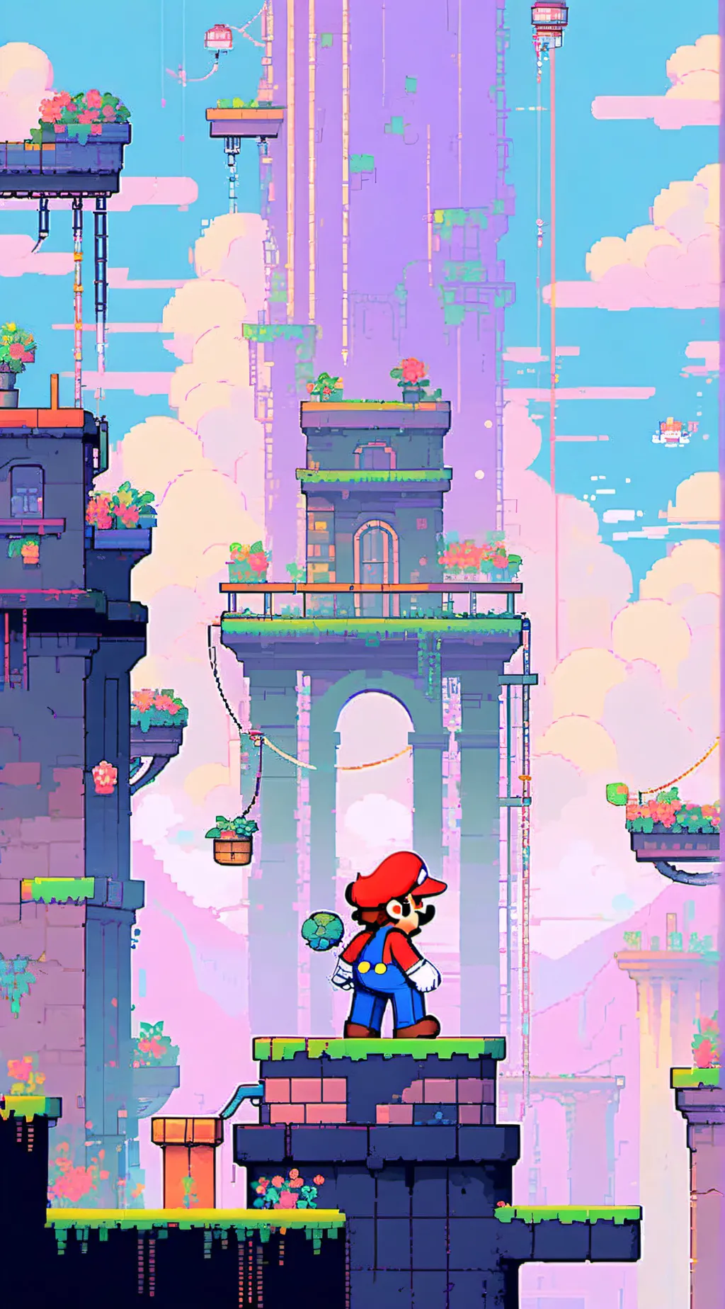 ai character: Mario mx and hh background