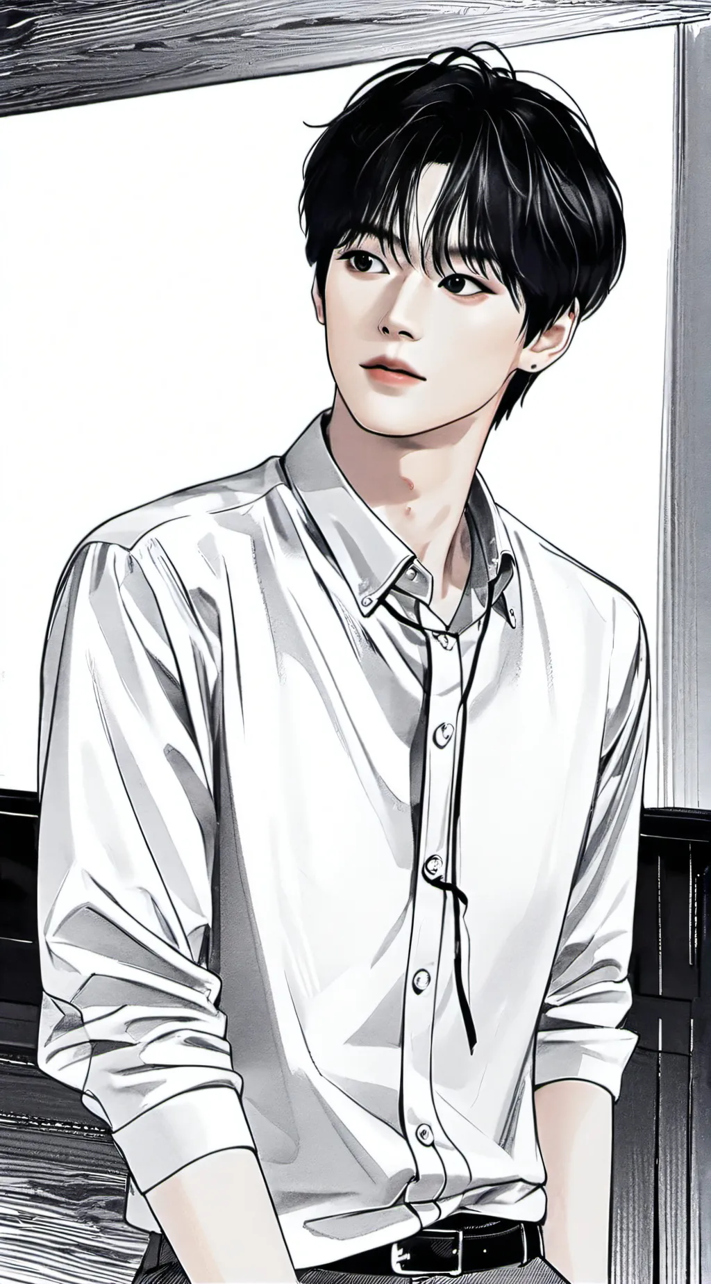 ai character: Lee Know background