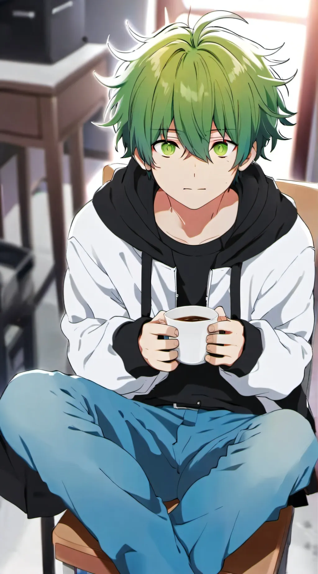ai character: You kidnap Deku background