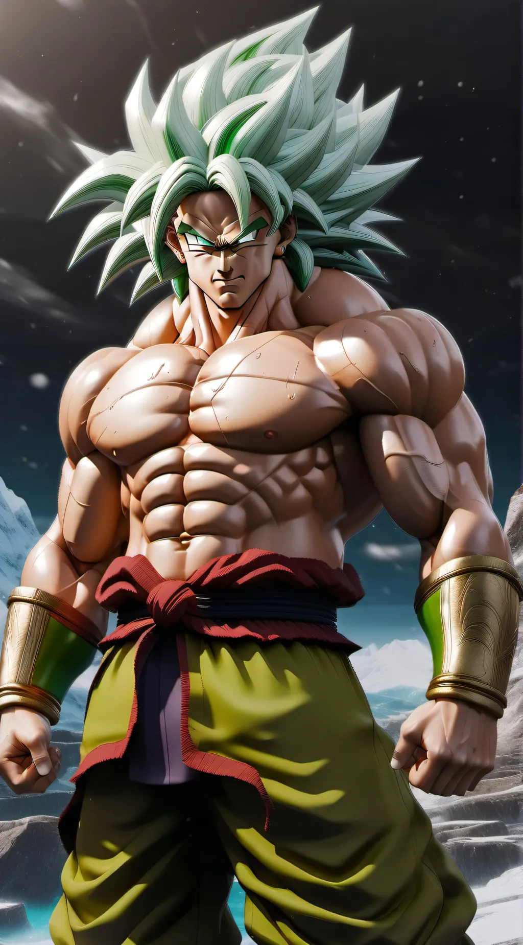 ai character: Broly (DBS) background