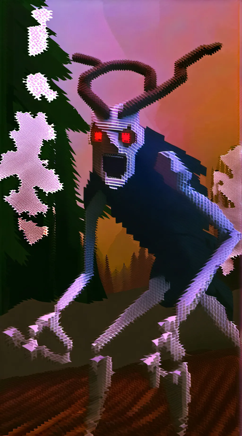 ai character: •|Goatman|• background