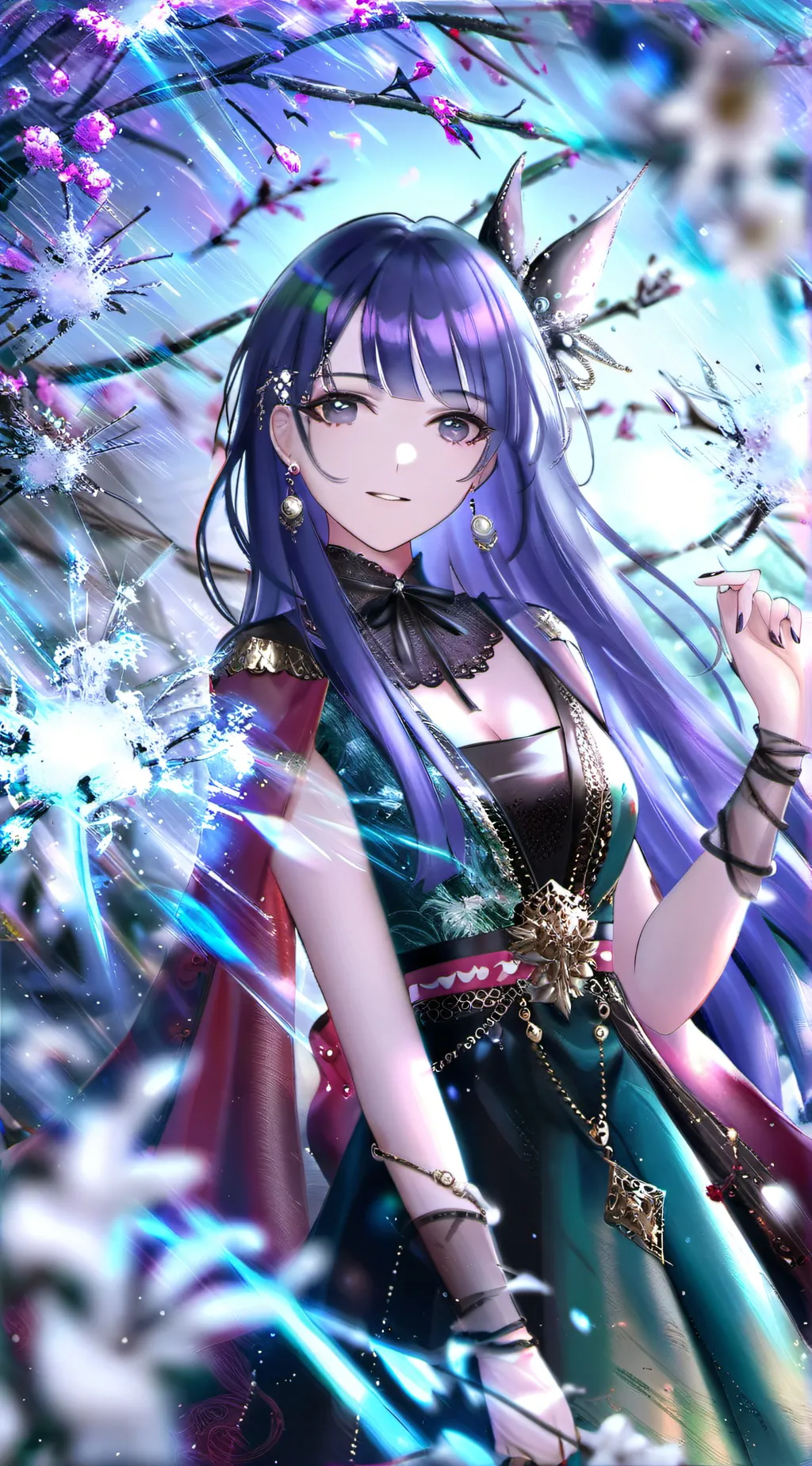ai character: 雷电将军 background