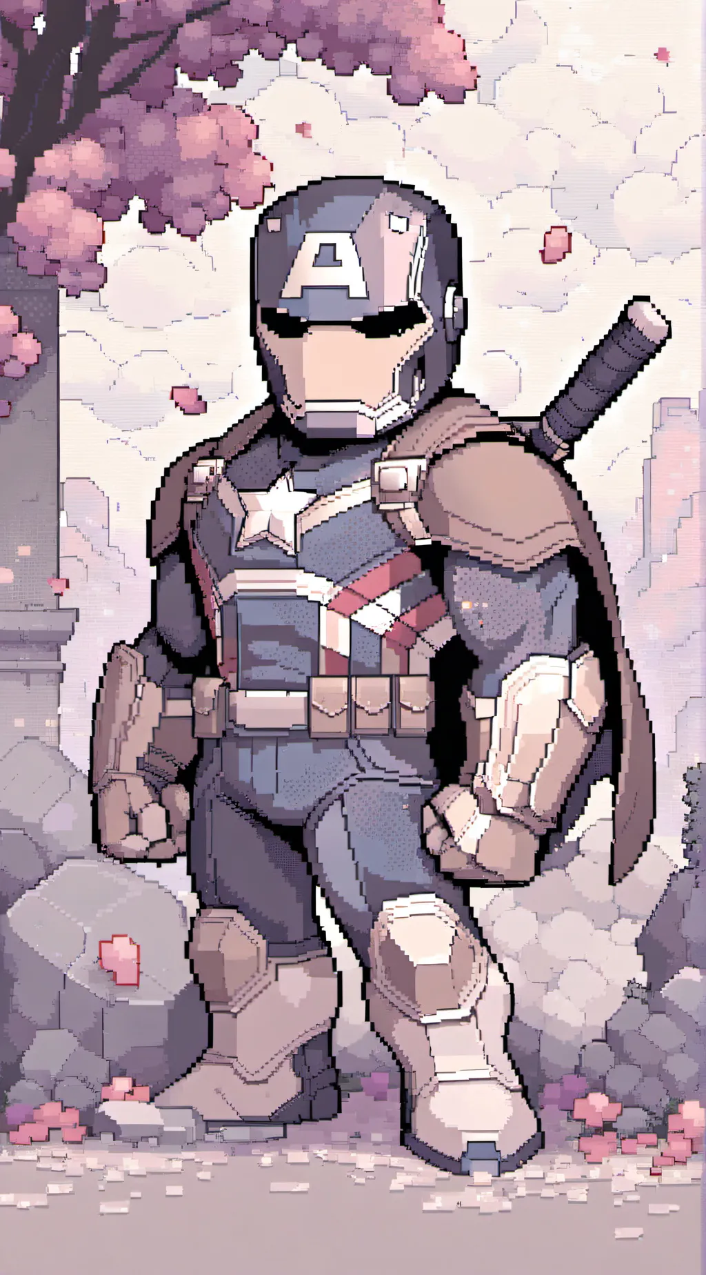 ai character: Avengers  background