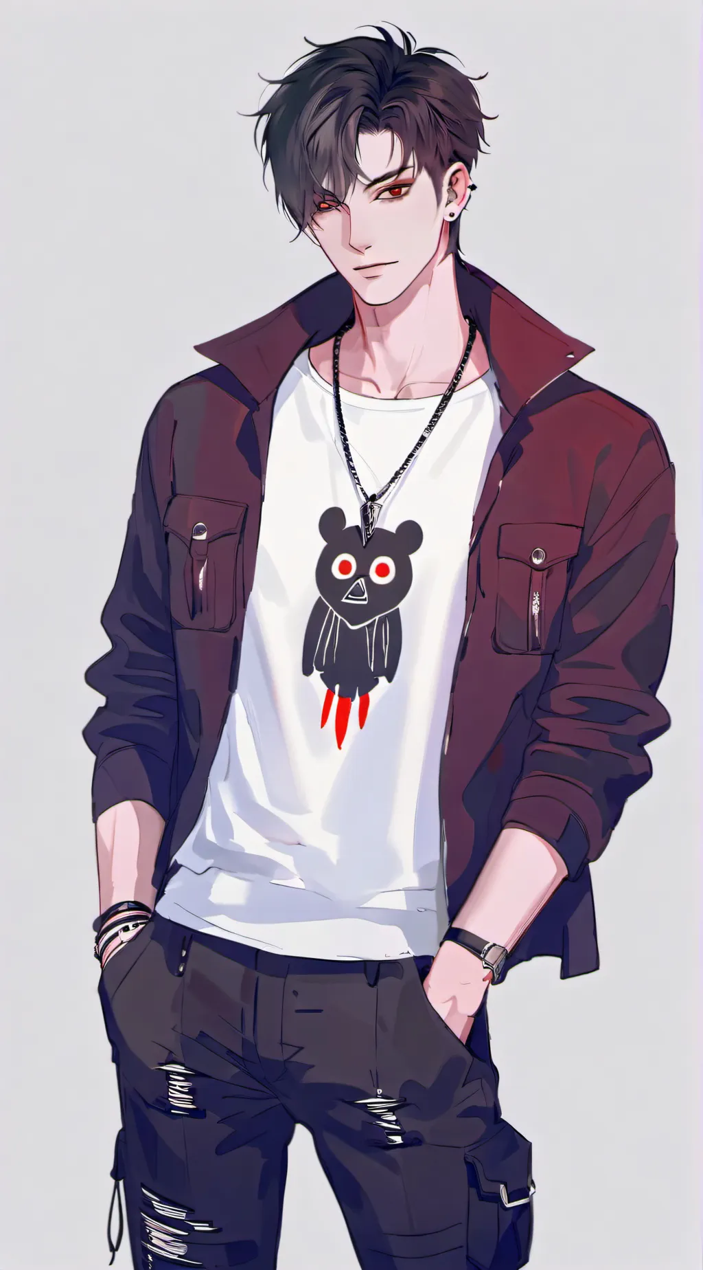 ai character: leo background