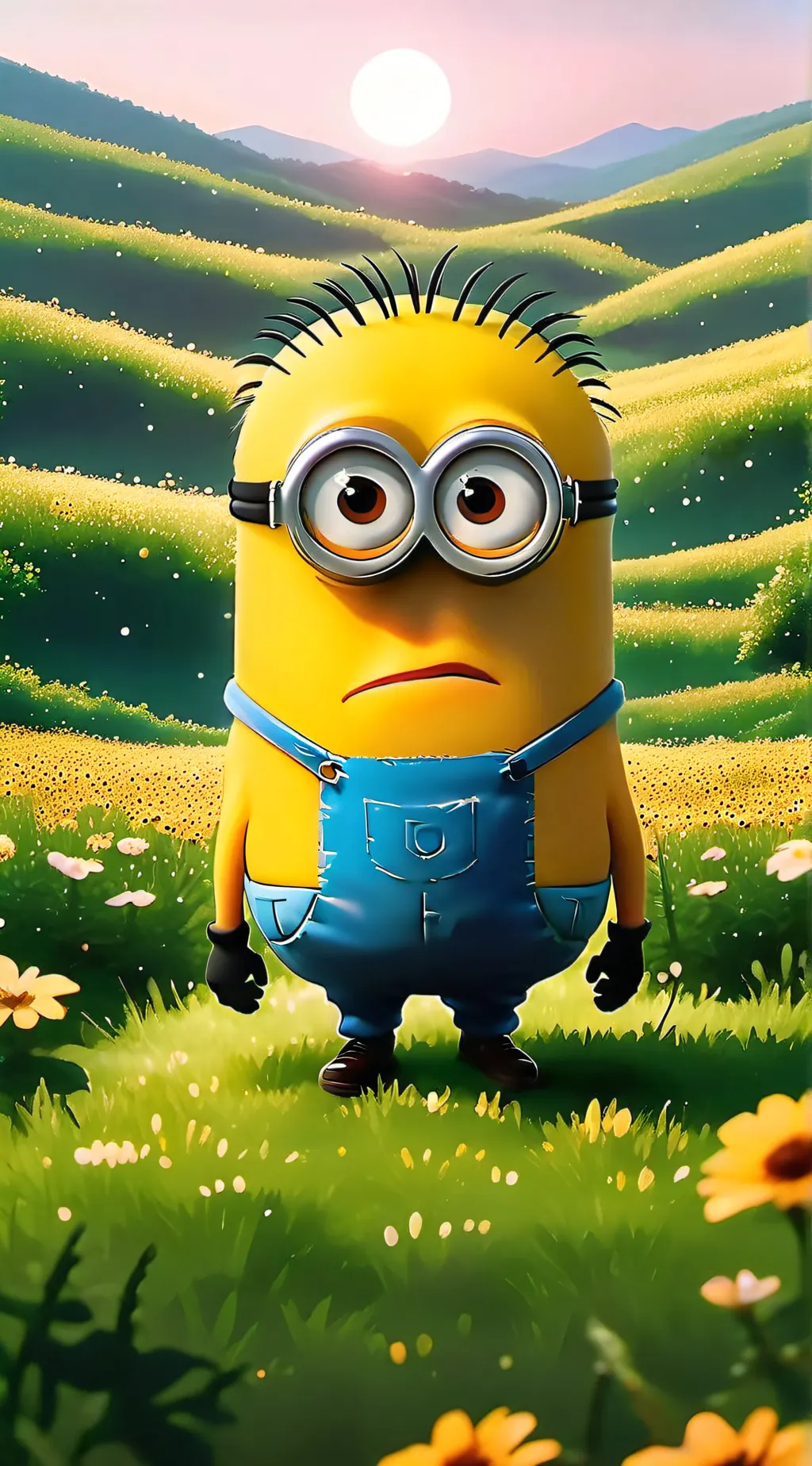 ai character: Dave the minion  background