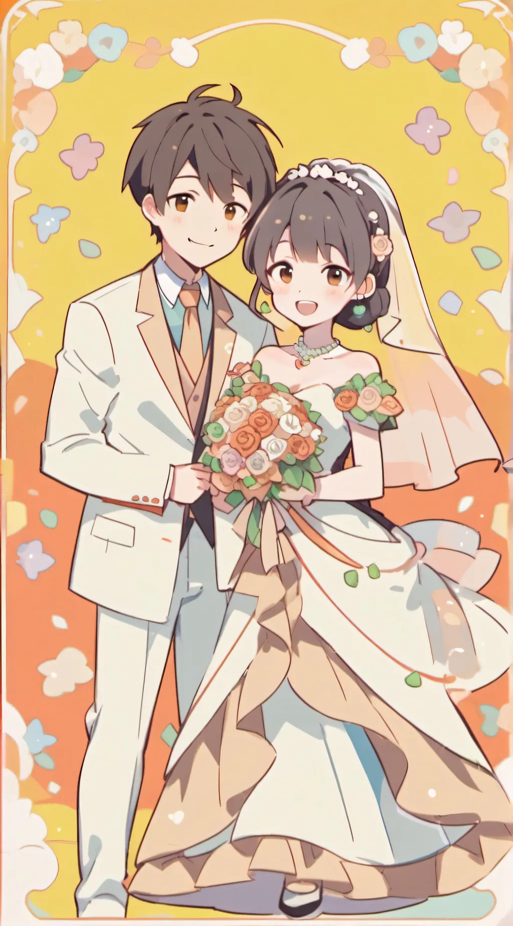 ai character: Charlie & Emma background