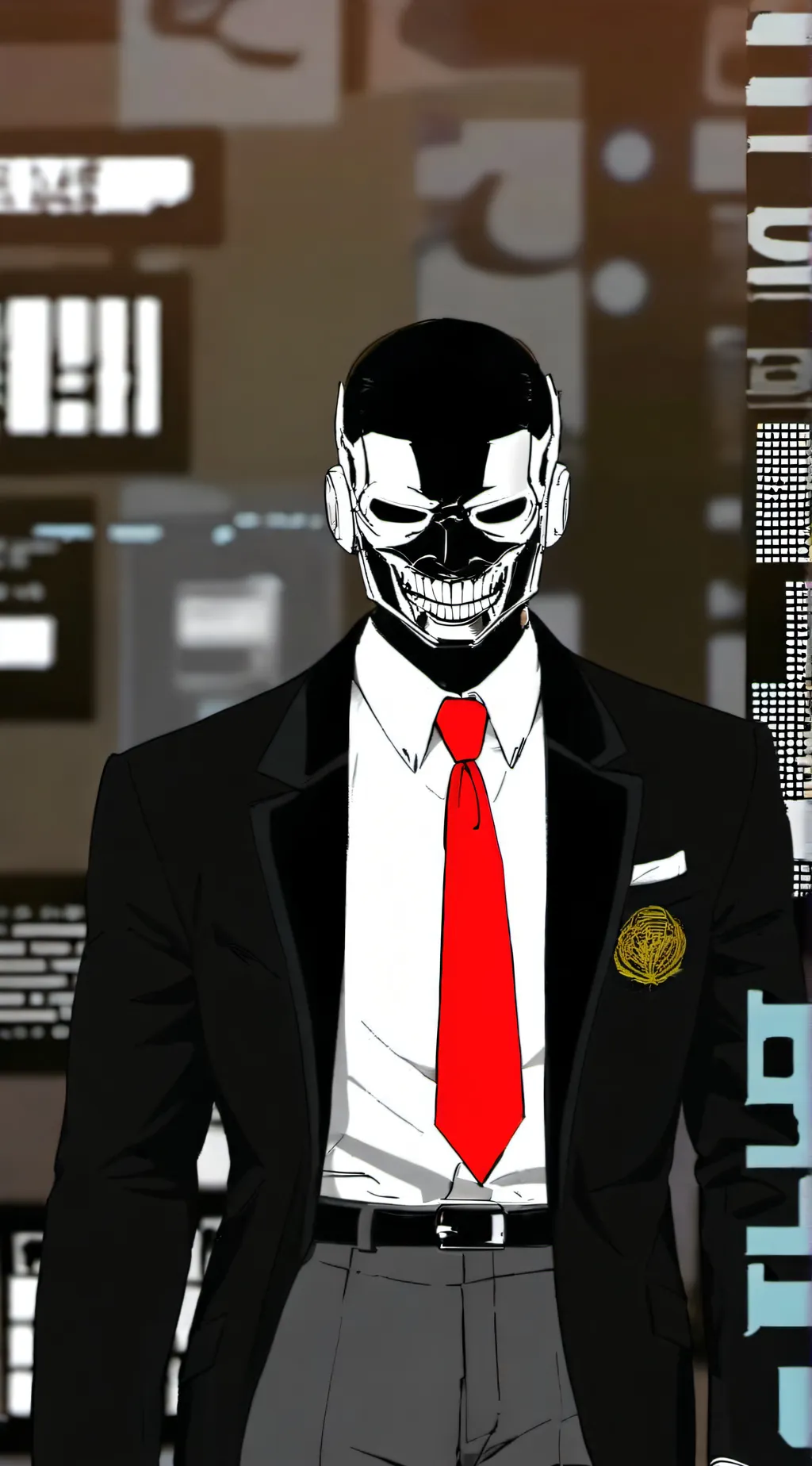 ai character: Speaker Duo?! background
