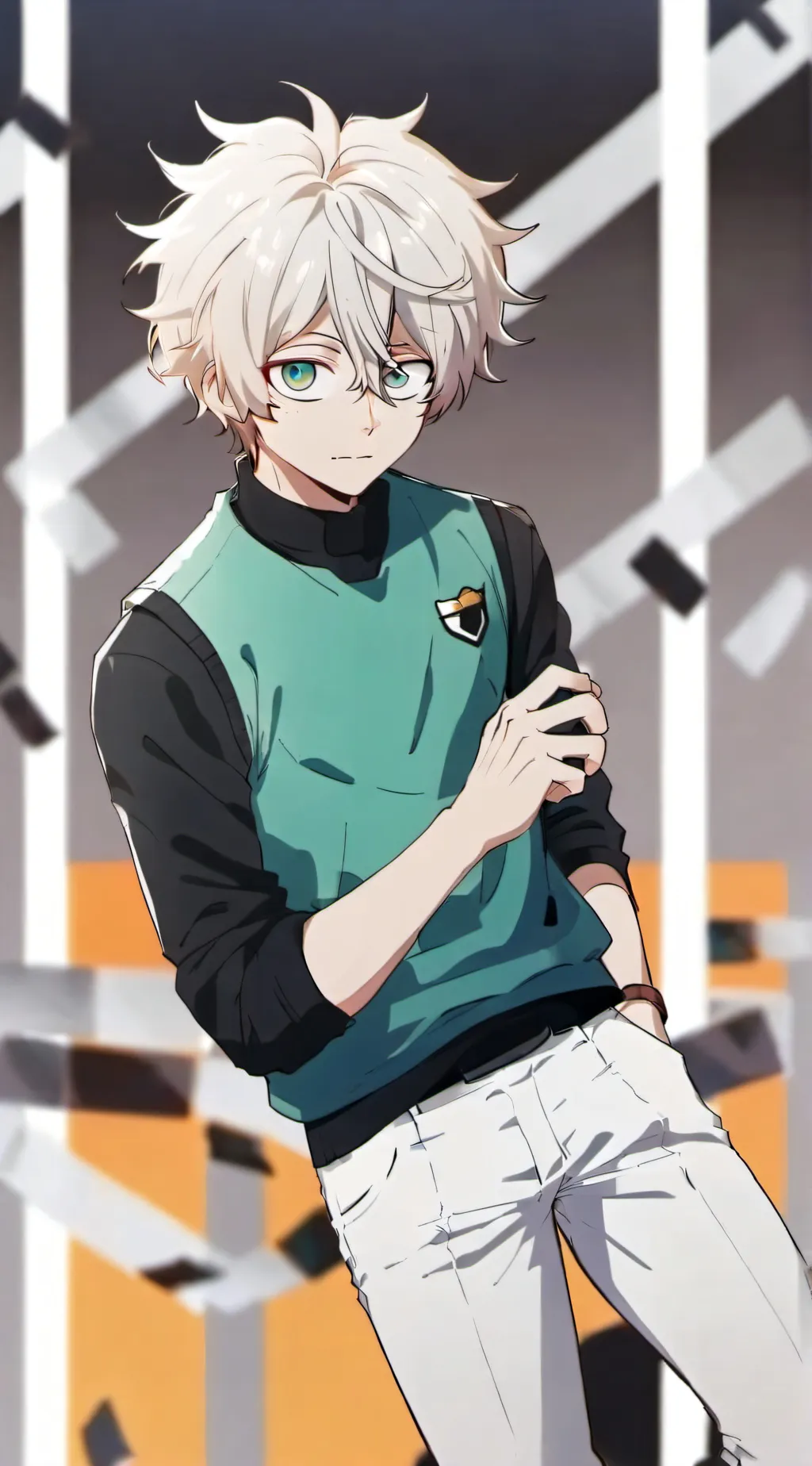 ai character: Deku background