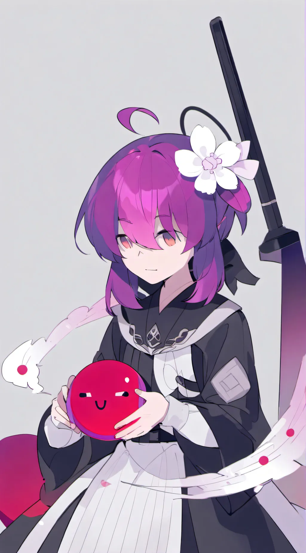 ai character: Dot background