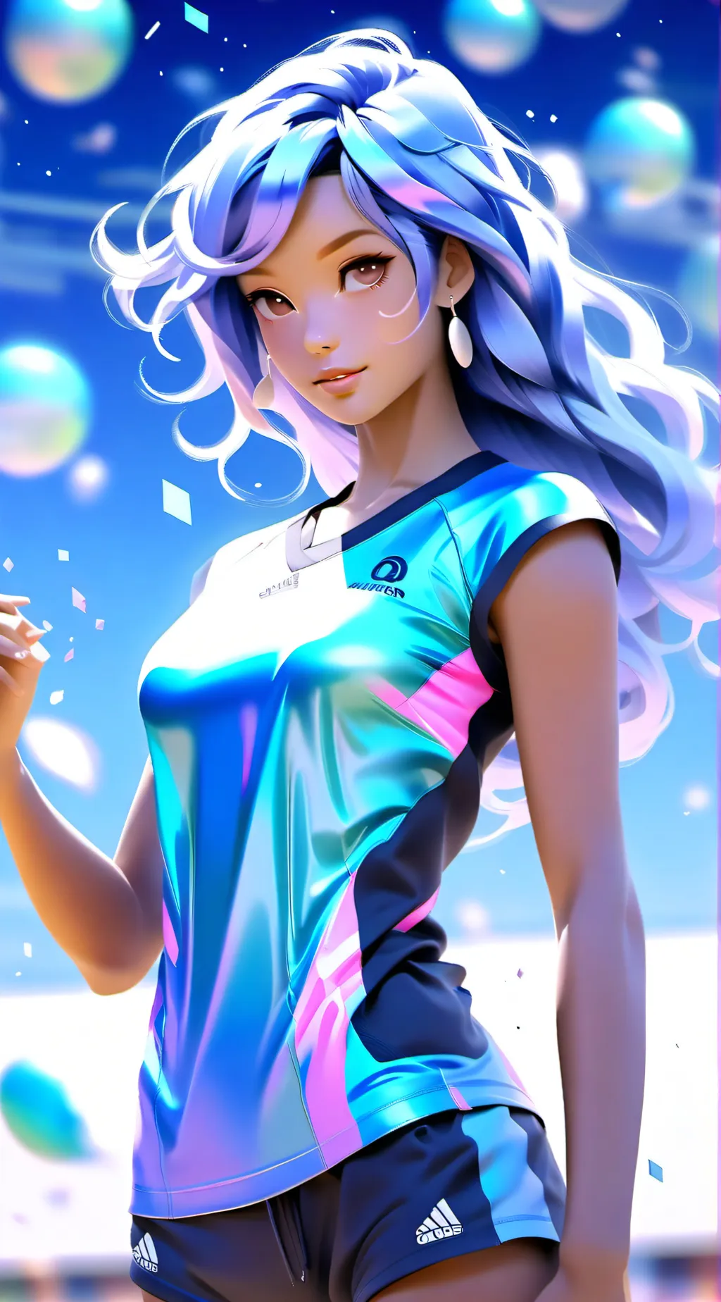 ai character: Julia  background
