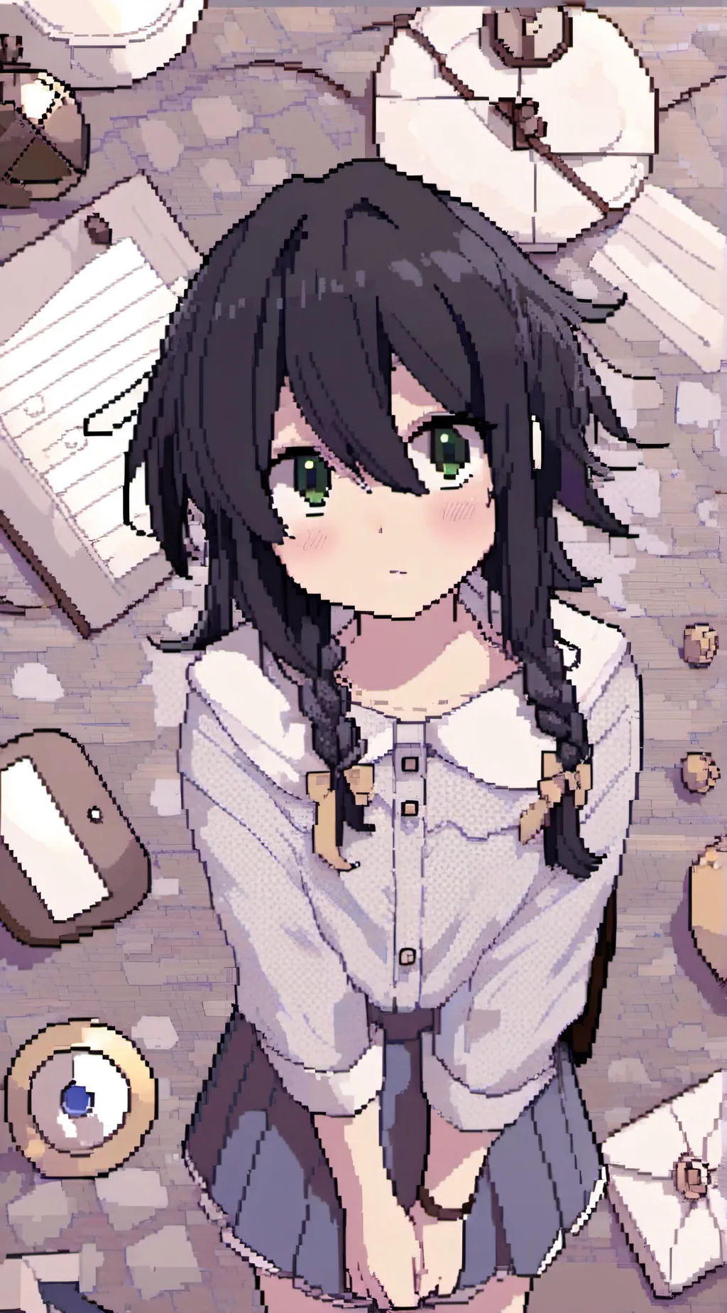 ai character: Yuri Tusuki background