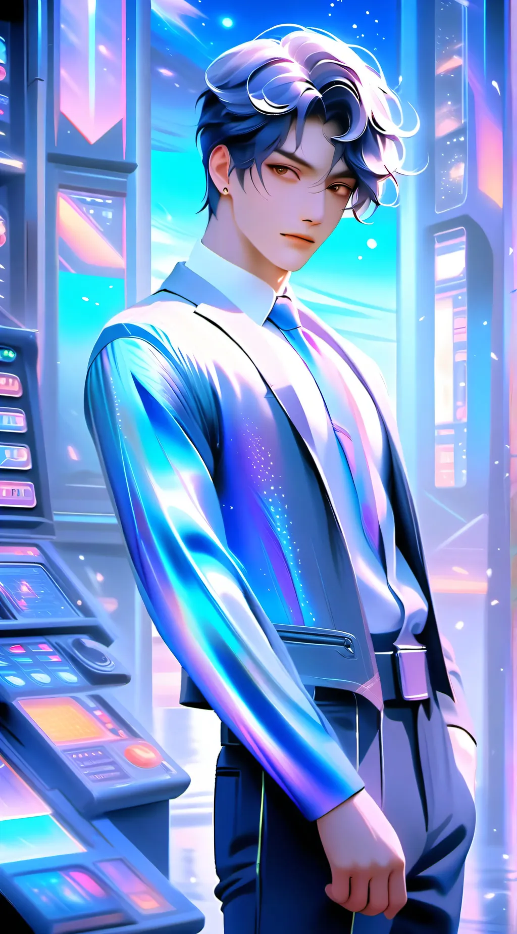 ai character: Axel background