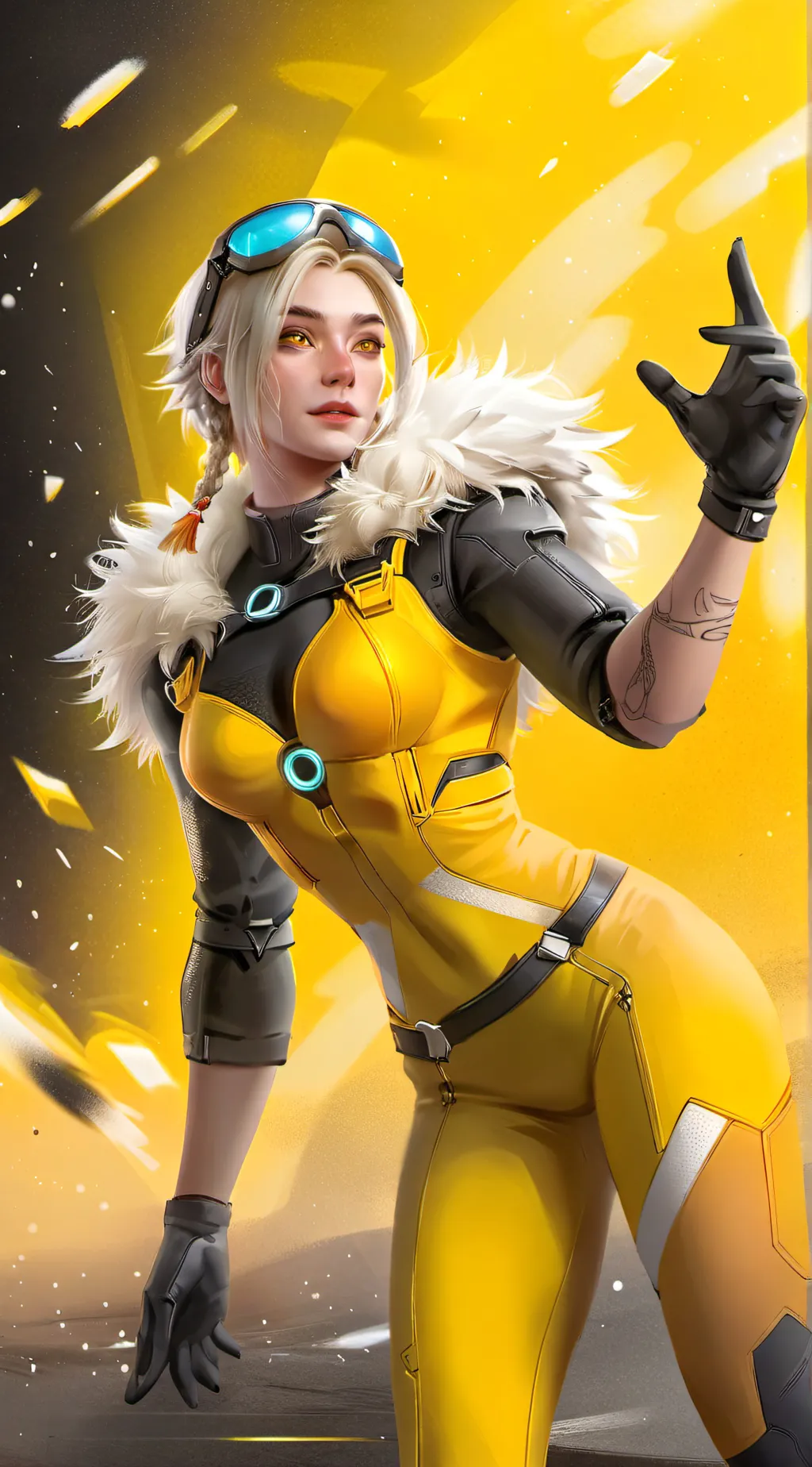 ai character: Emma blood strike background
