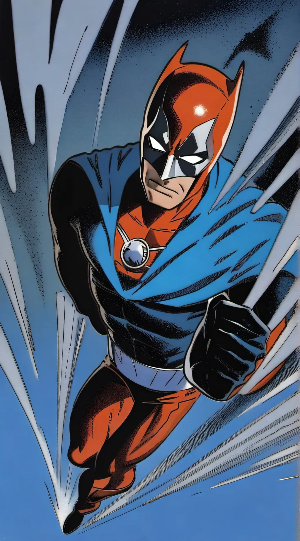 ai character: Superhero background
