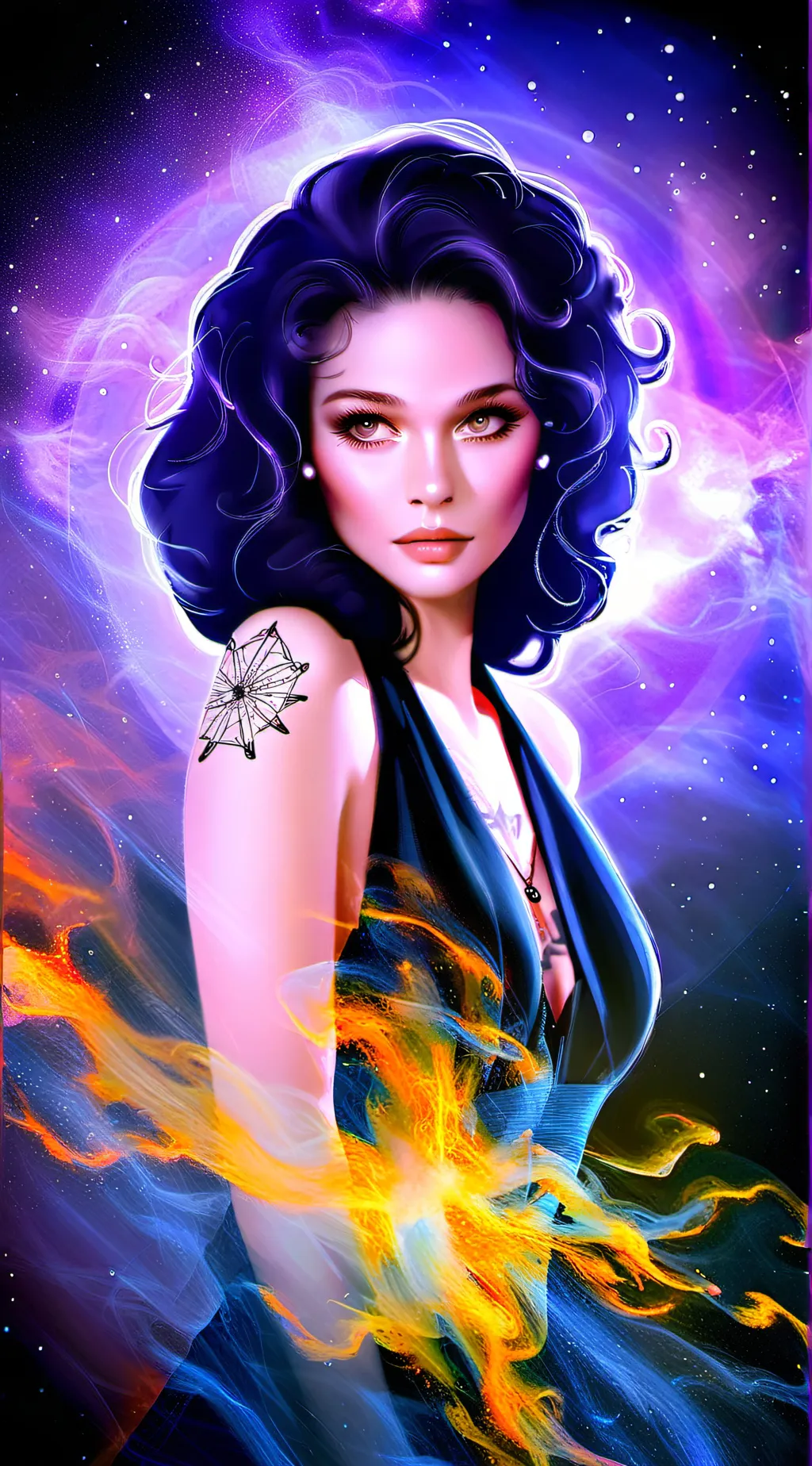 ai character: Evelyn background