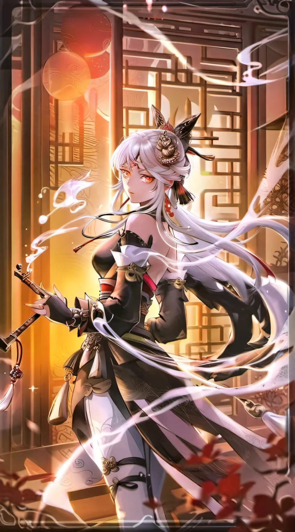 ai character: Ningguang background