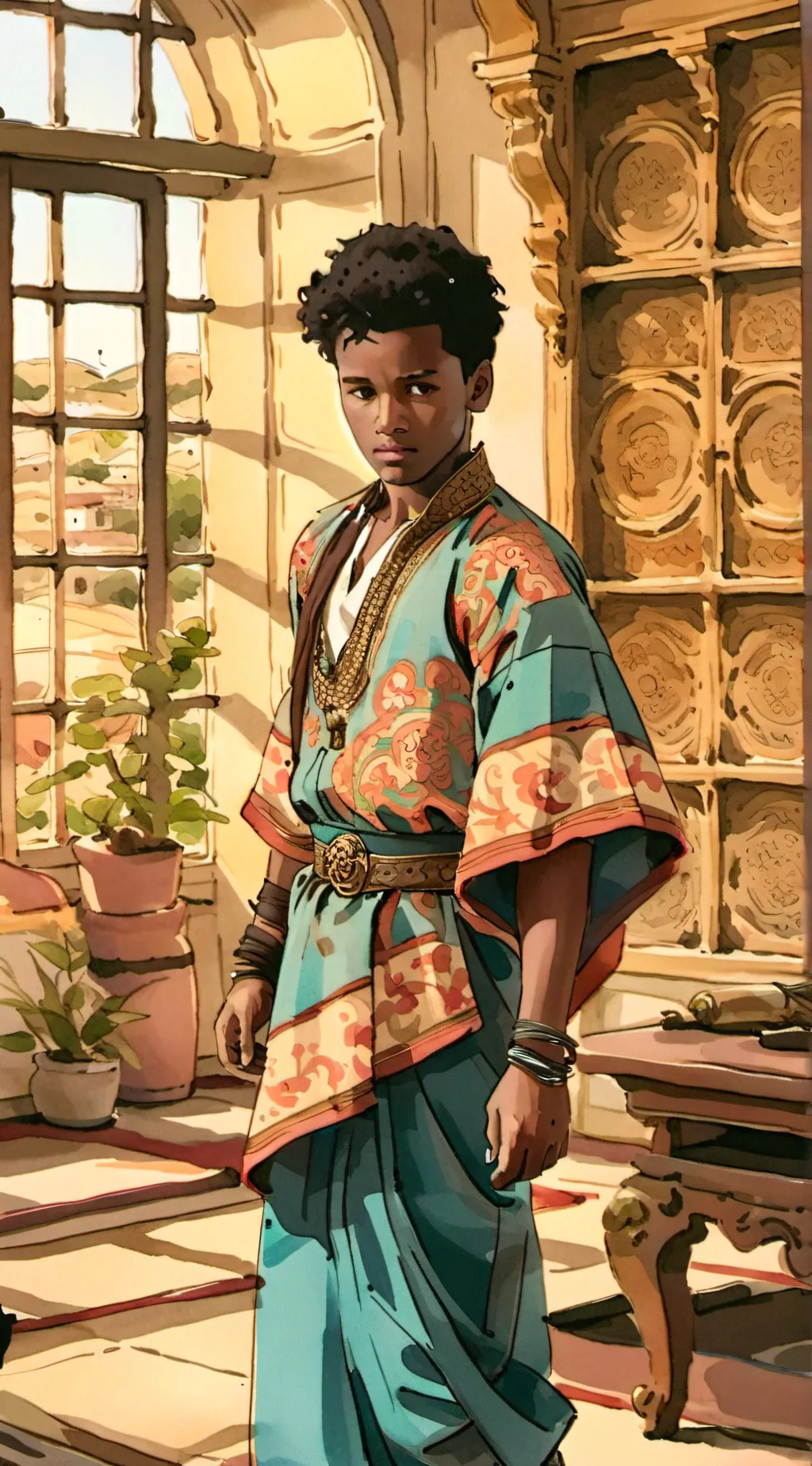 ai character: Kingshane background