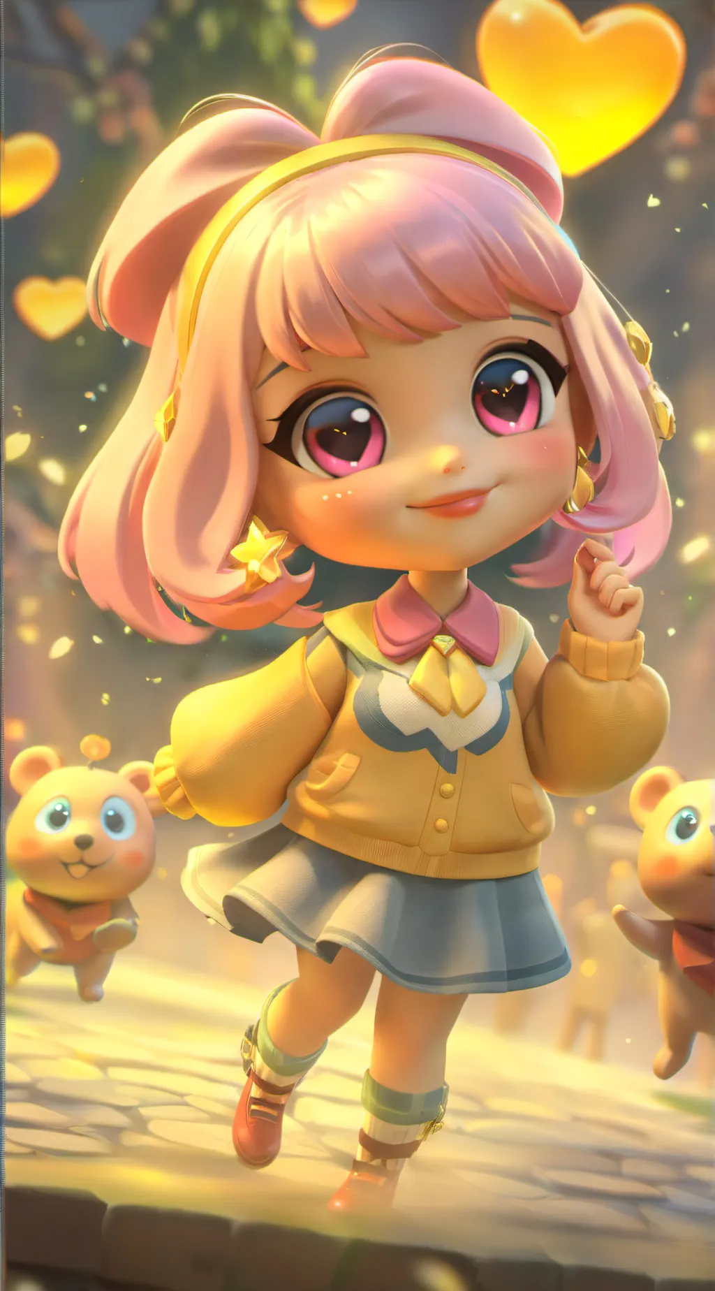 ai character: Kat background
