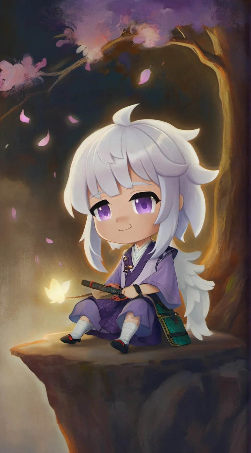 ai character: Alan - Wonderend  background